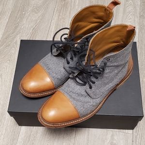 Taft The Jack Boot In Grey/Brown